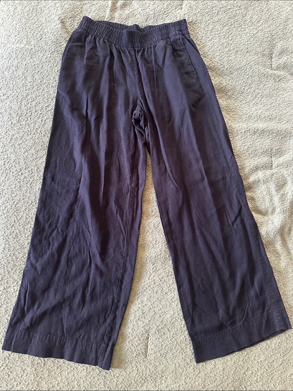 Old Navy black Wide-Leg Pants